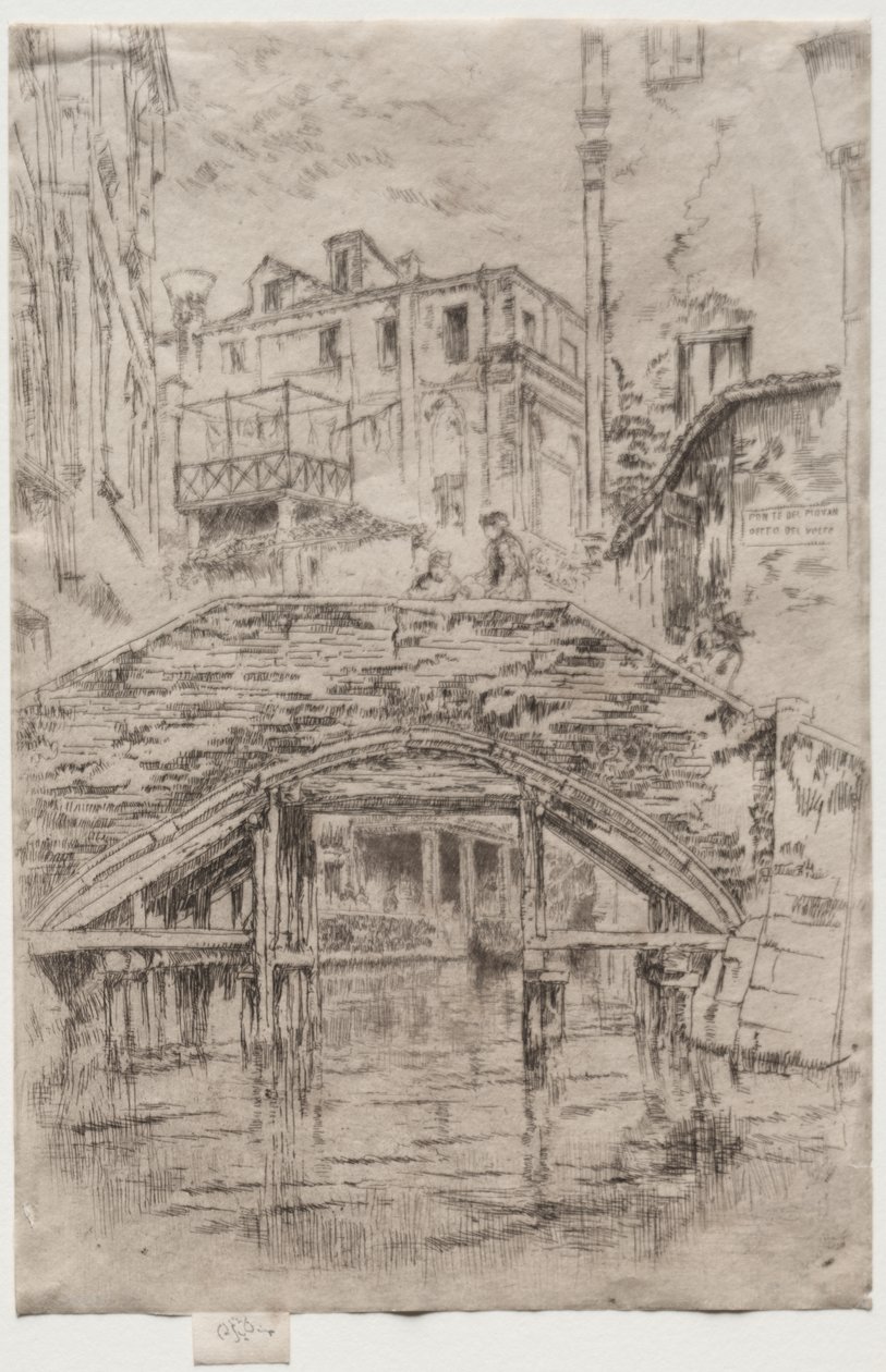 Bridge of the Piovan by James McNeill Whistler