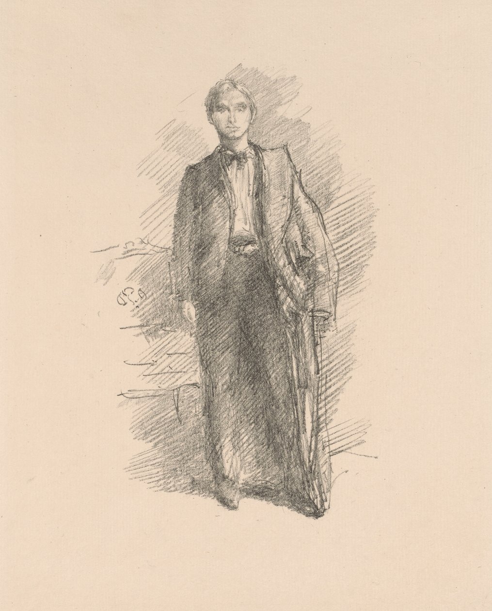 Portrait Study: Mr. Herbert C. Pollitt by James Abbott McNeill Whistler