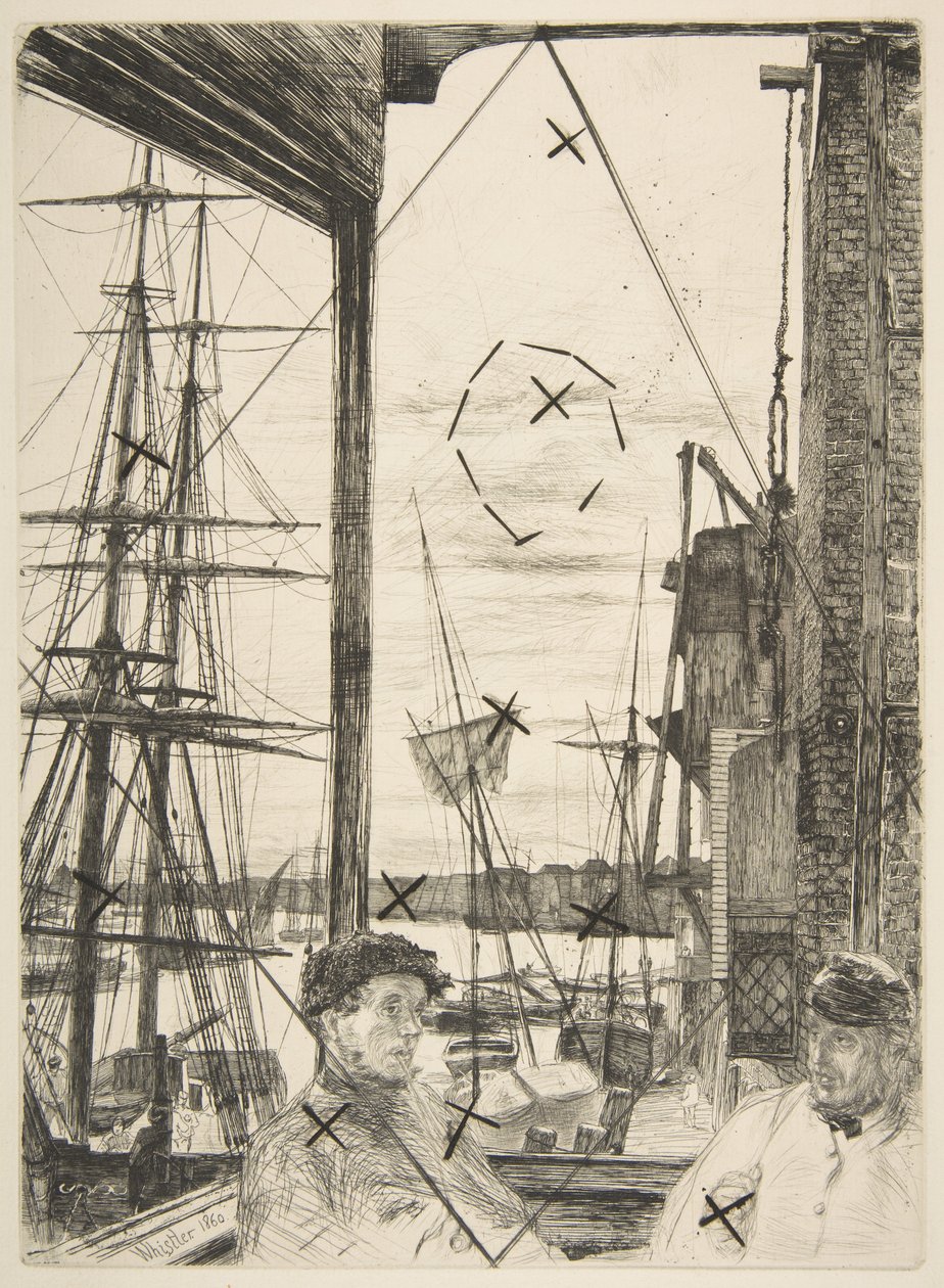 Rotherhithe (Wapping) by James McNeill Whistler