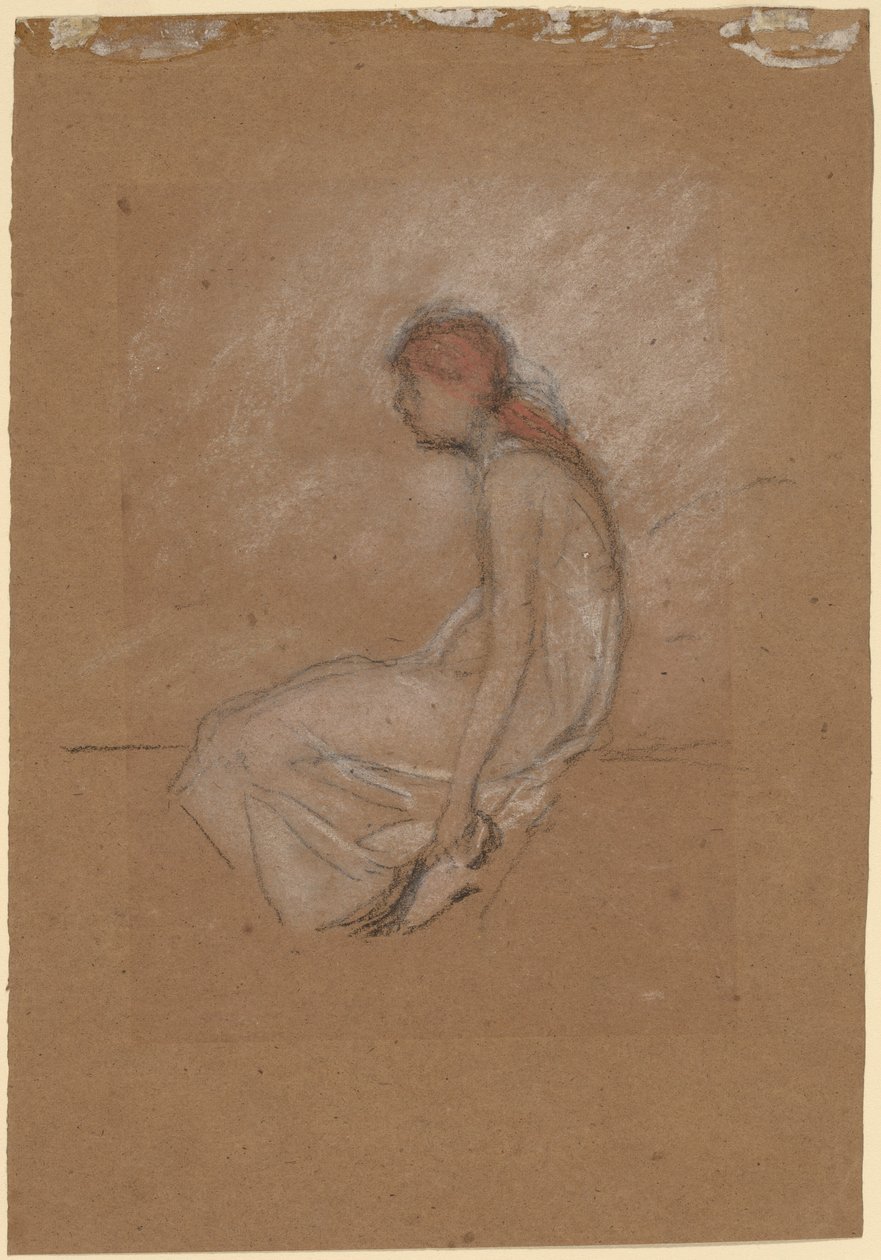 Seated Woman with Red Hair by James Abbott McNeill Whistler