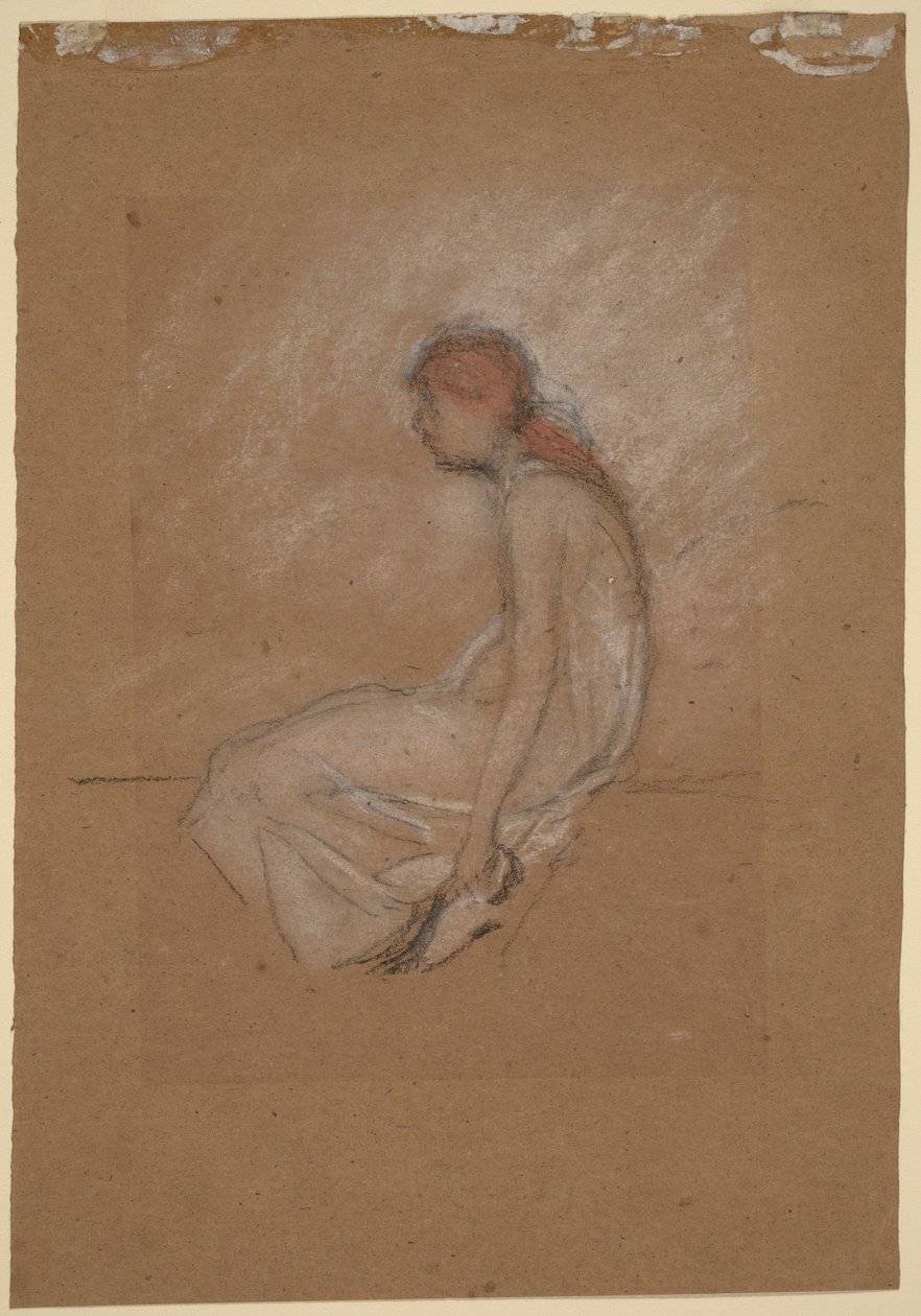 Seated Woman with Red Hair by James McNeill Whistler