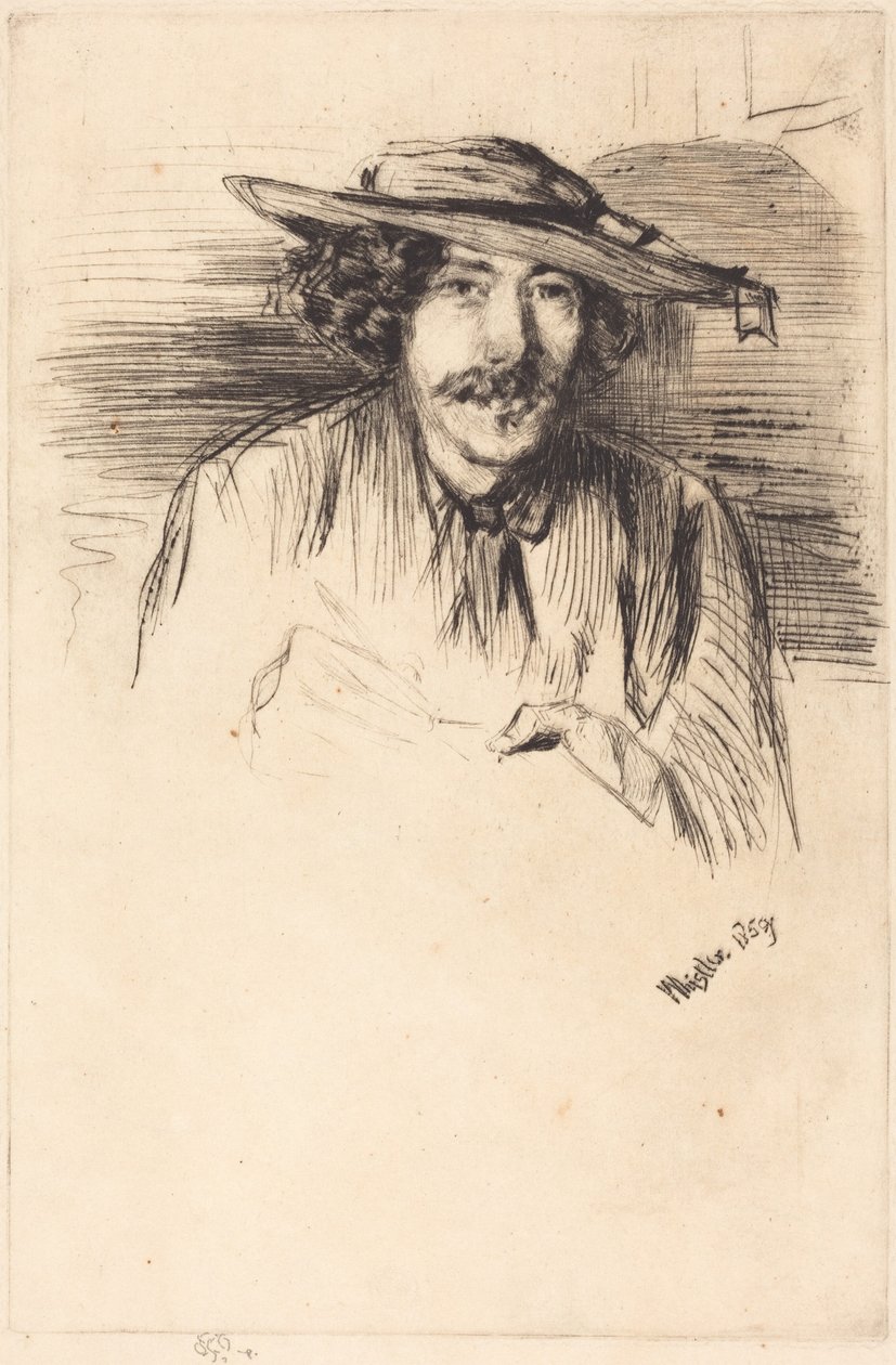 Self-Portrait by James McNeill Whistler