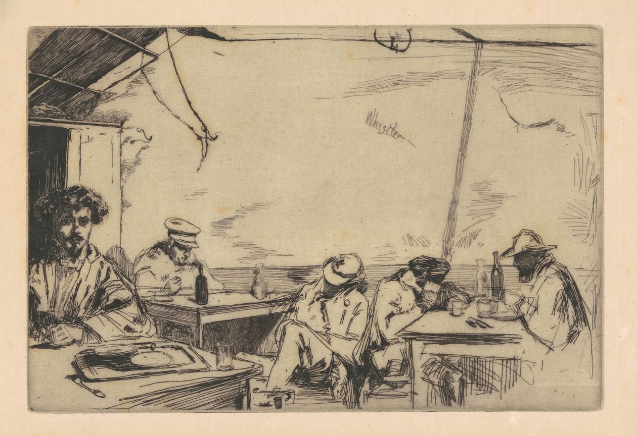 Soup at Three Sous by James McNeill Whistler