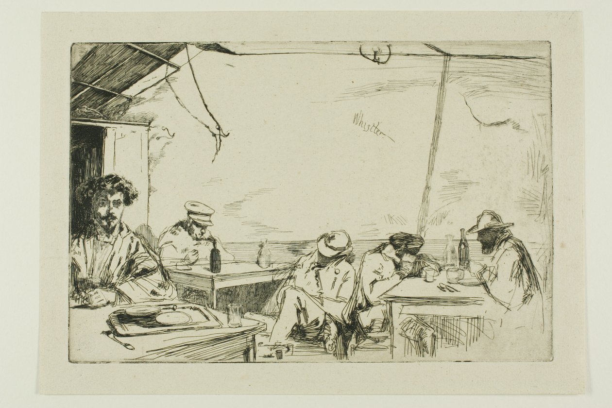 Soup for Three Sous by James Abbott McNeill Whistler