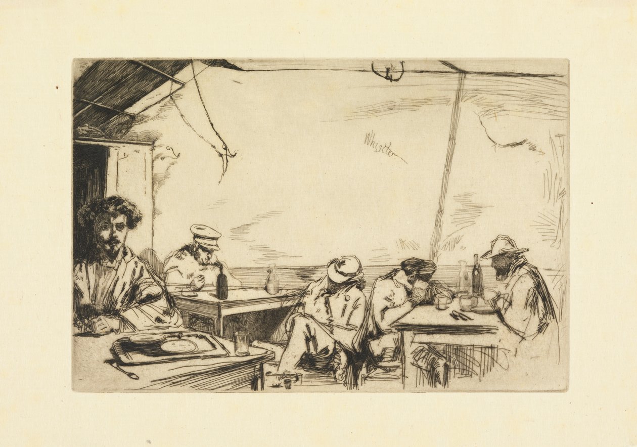 Soup for Three Sous by James Abbott McNeill Whistler