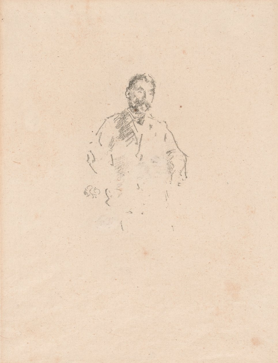 Stephane Mallarmé, No. 2 by James Abbott McNeill Whistler