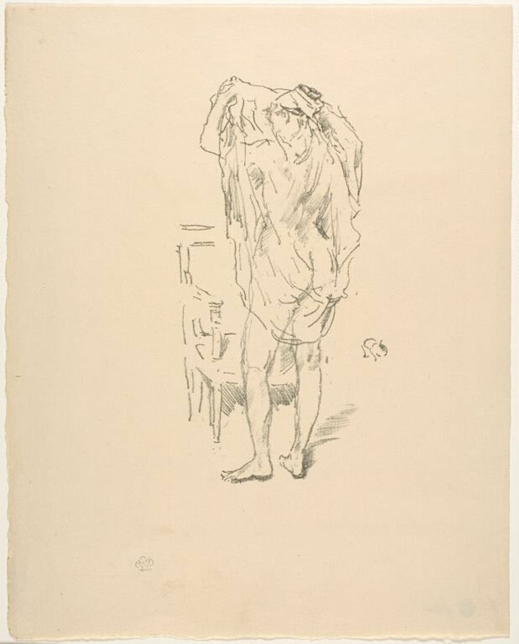 Study by James McNeill Whistler