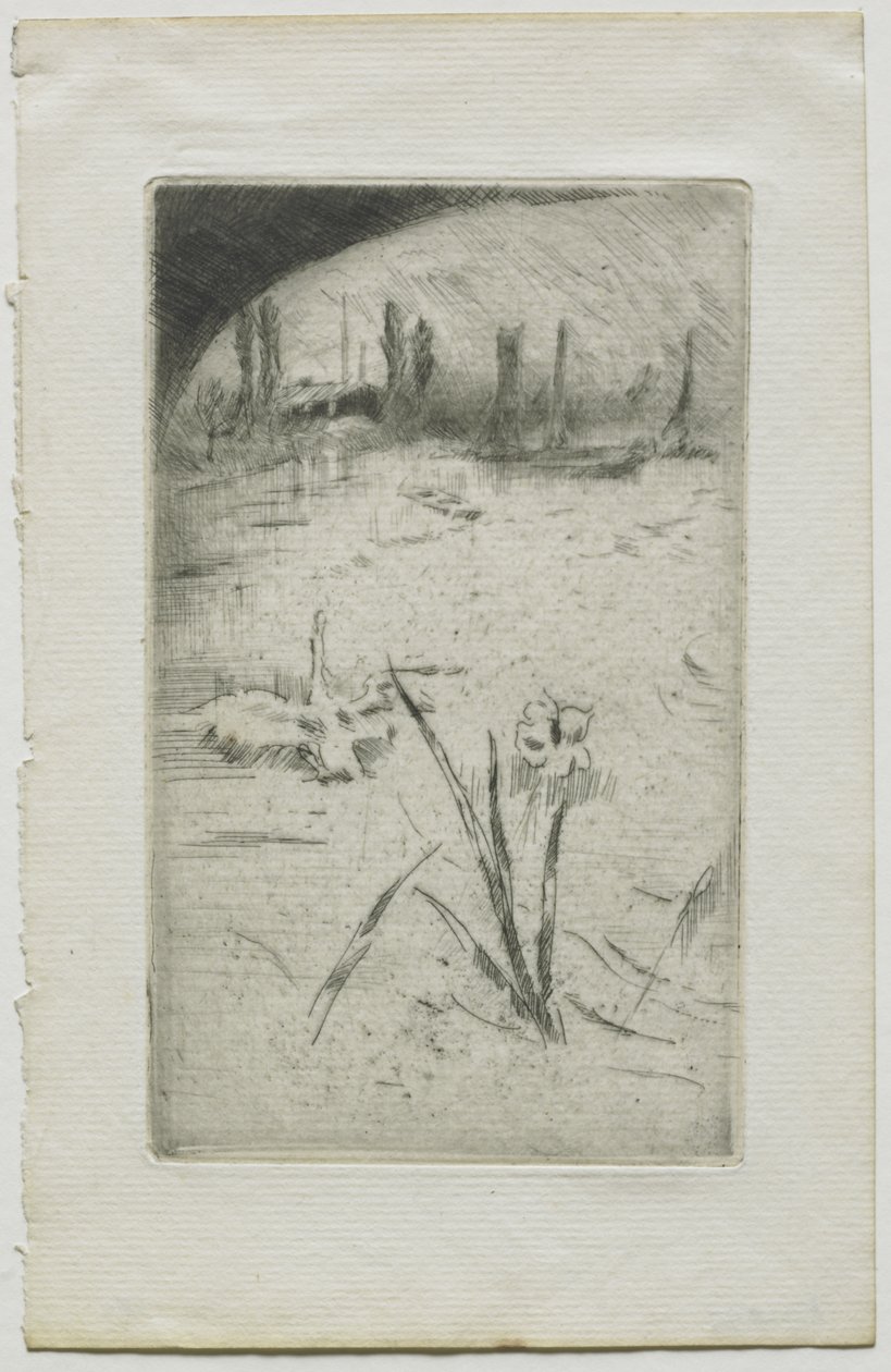 Swan and Iris by James McNeill Whistler