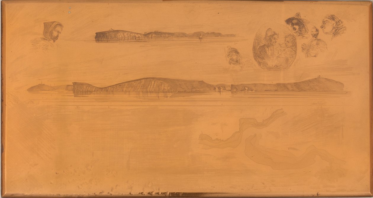 The Coast Survey Plate by James Abbott McNeill Whistler