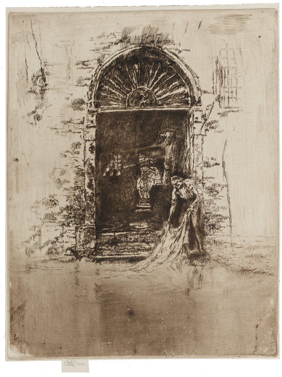 The Dyer by James Abbott McNeill Whistler