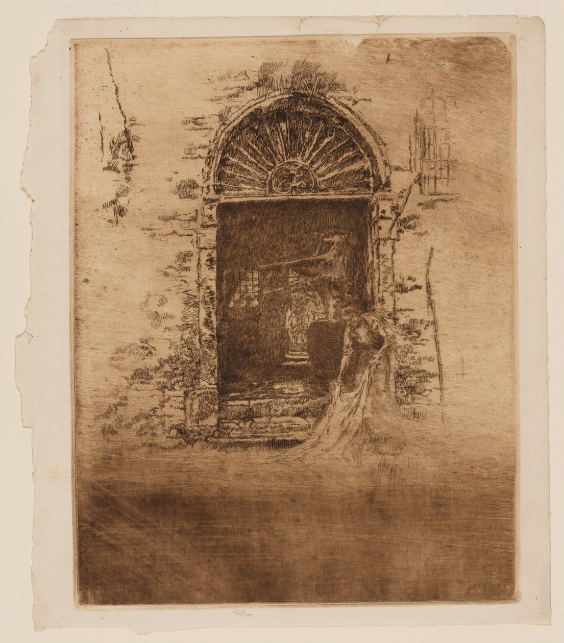 The Dyer by James Abbott McNeill Whistler