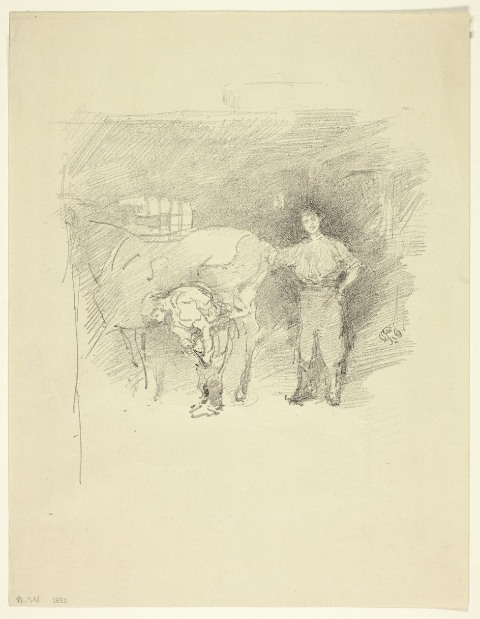 The Farriers by James Abbott McNeill Whistler