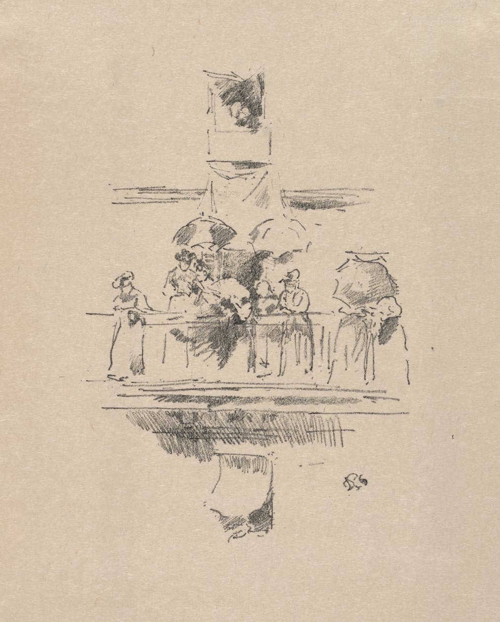 The Little Balcony by James McNeill Whistler