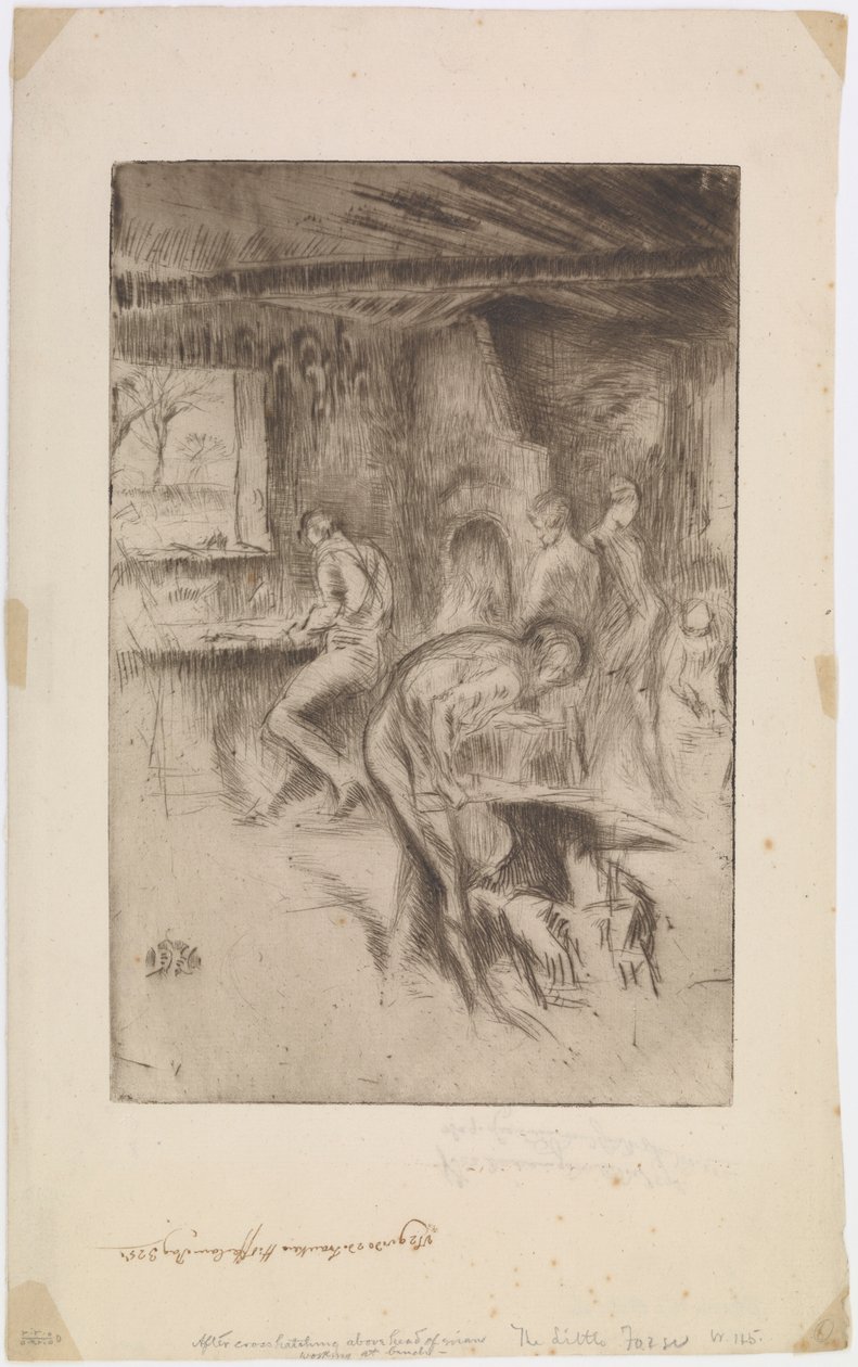 The Little Forge, Liverpool by James Abbott McNeill Whistler
