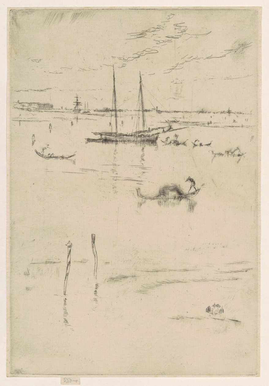The Little Lagoon by James Abbott McNeill Whistler