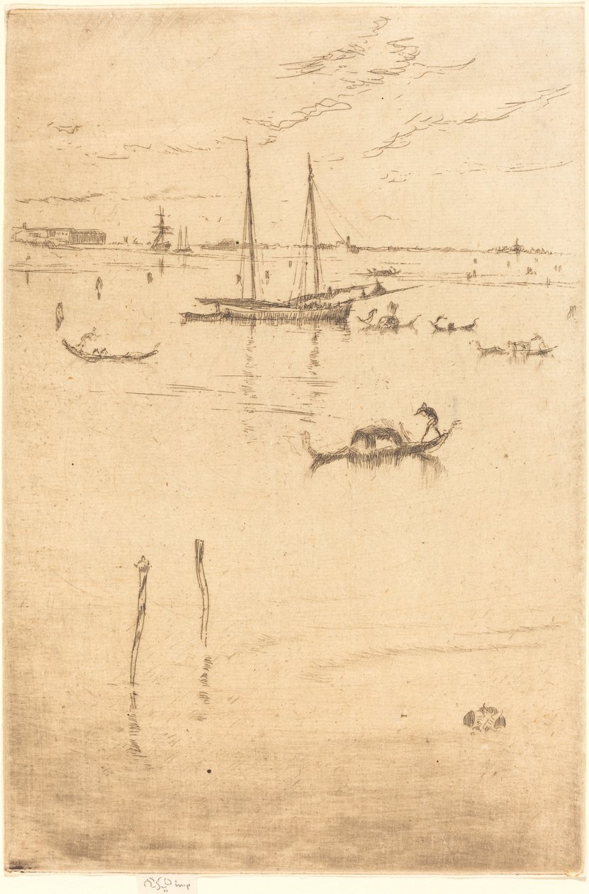 The Little Lagoon by James Abbott McNeill Whistler