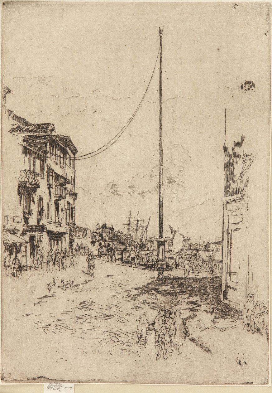 The Little Mast by James Abbott McNeill Whistler