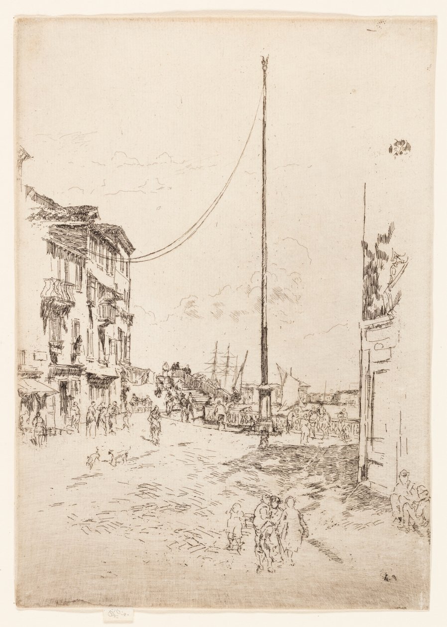 The Little Mast by James Abbott McNeill Whistler