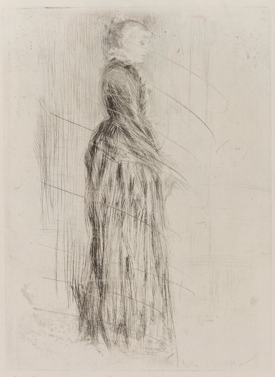 The Little Velvet Dress by James Abbott McNeill Whistler
