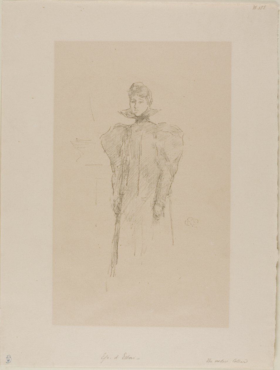 The Medici Collar by James Abbott McNeill Whistler