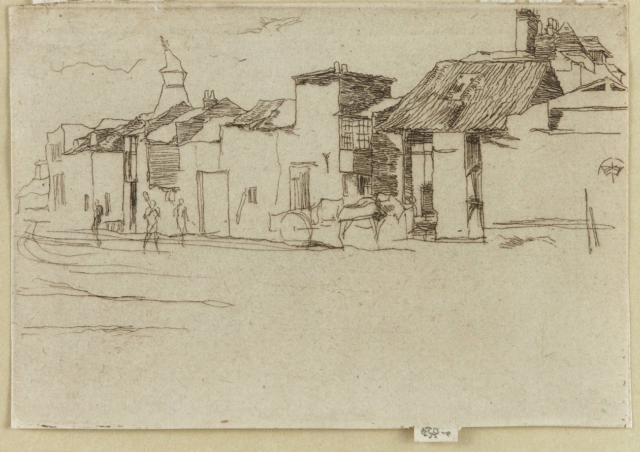 The Old Swan Brewery, Chelsea by James Abbott McNeill Whistler