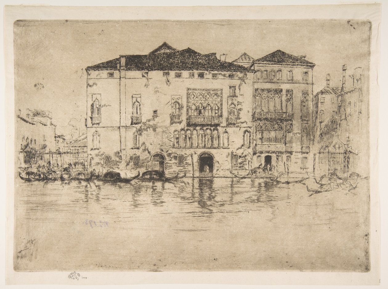 The Palaces by James McNeill Whistler