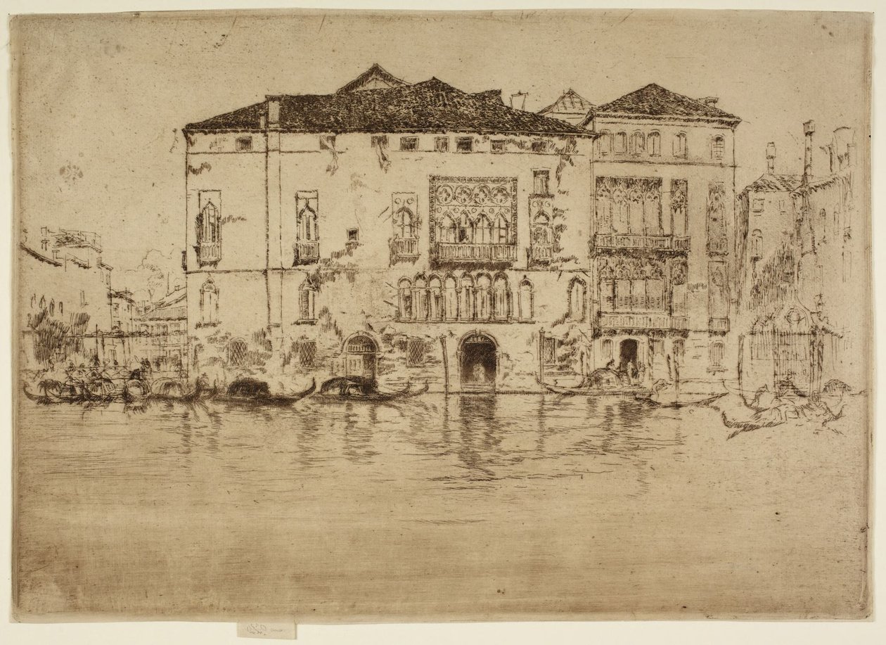 The Palaces by James McNeill Whistler