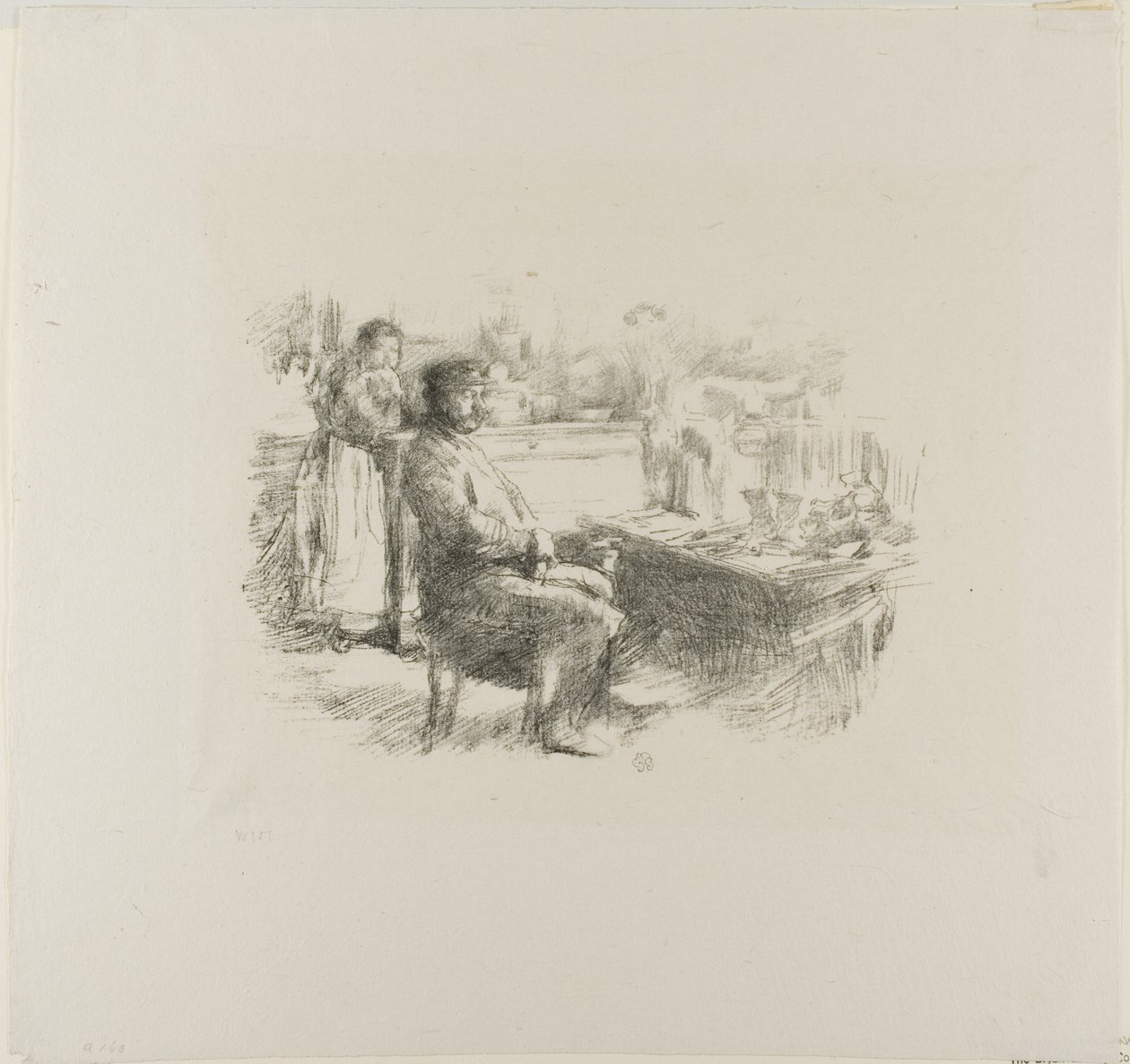 The Shoemaker by James Abbott McNeill Whistler
