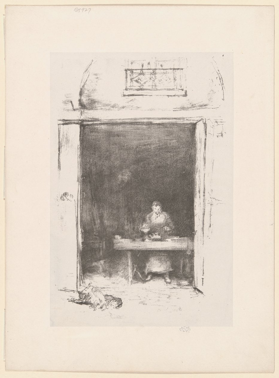 The Smith, Passage du Dragon by James Abbott McNeill Whistler