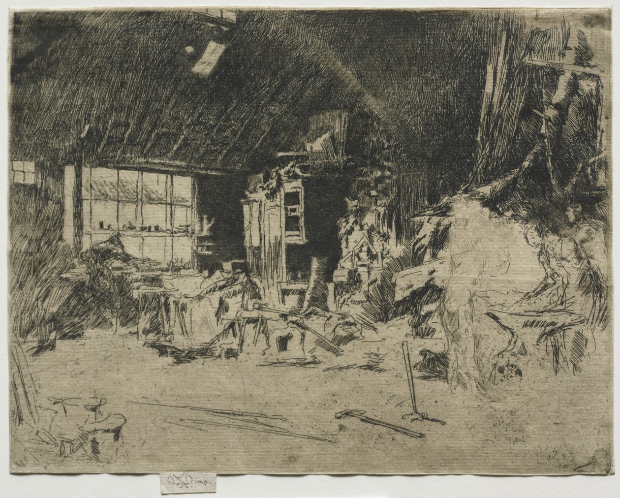 The Smithy by James McNeill Whistler