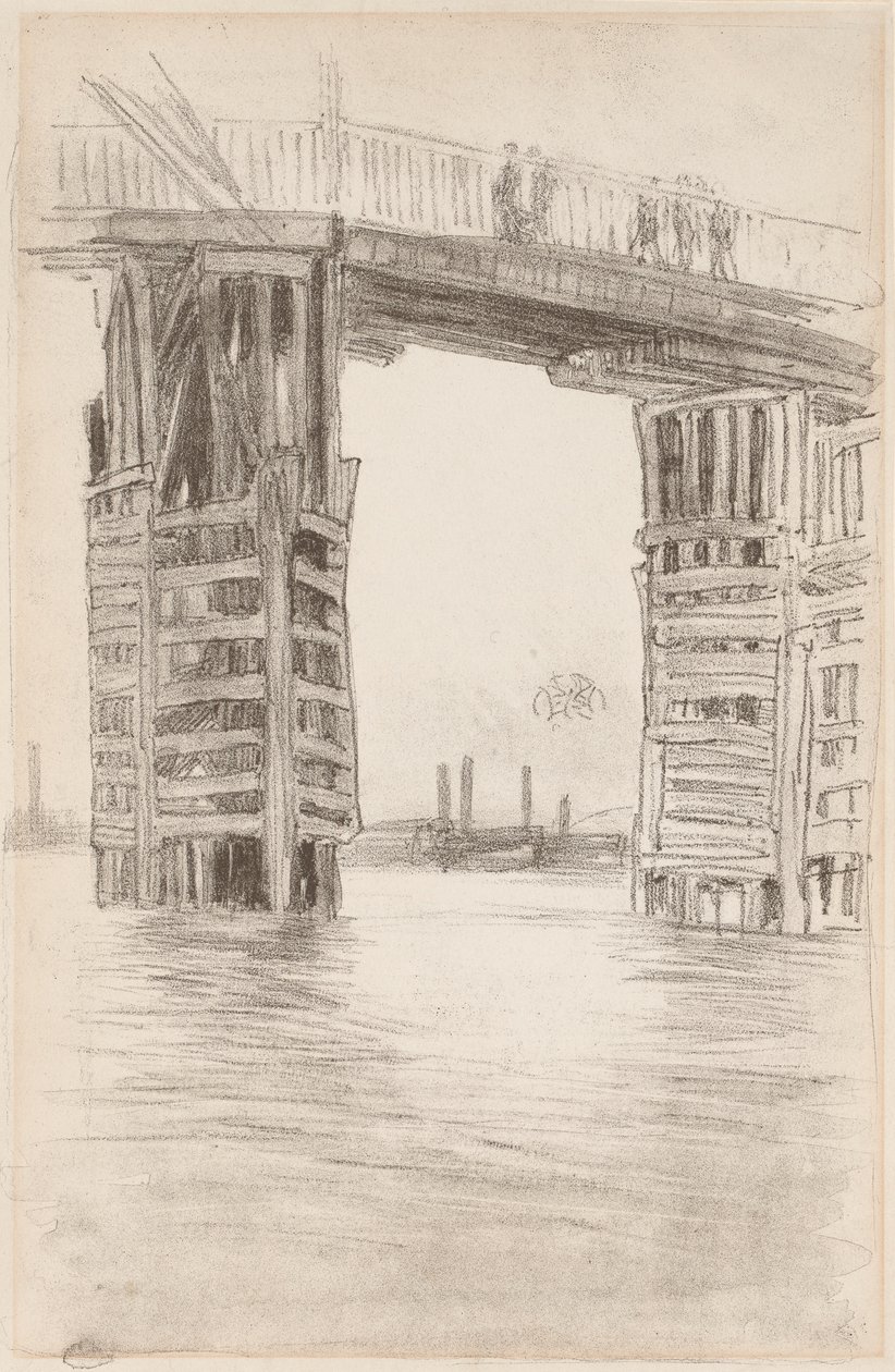 The Tall Bridge by James McNeill Whistler