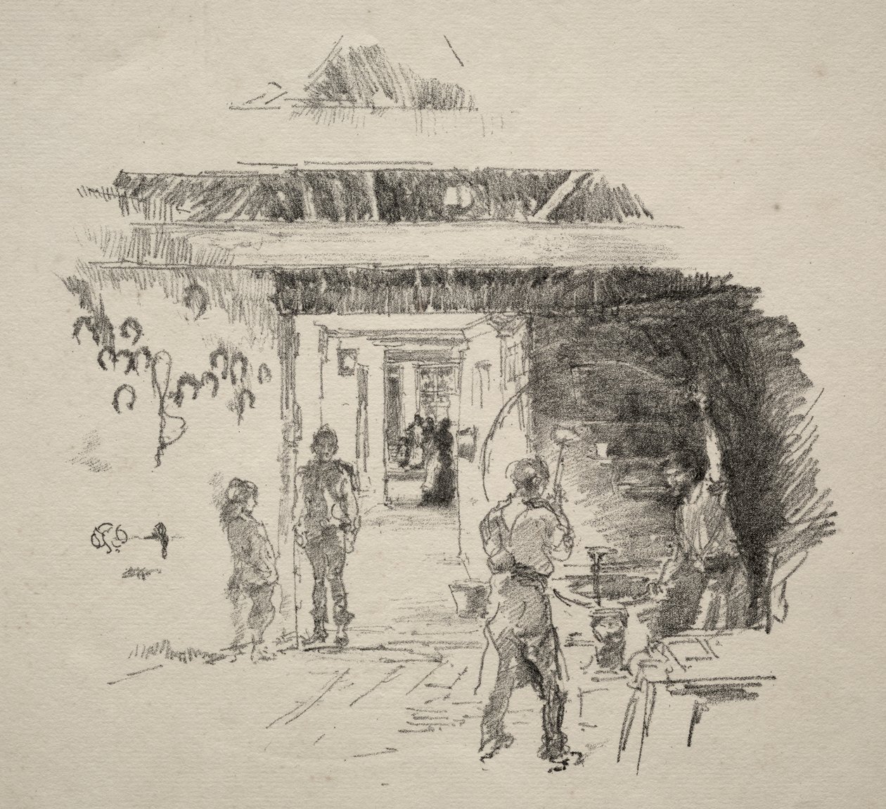 The Tyresmith by James McNeill Whistler