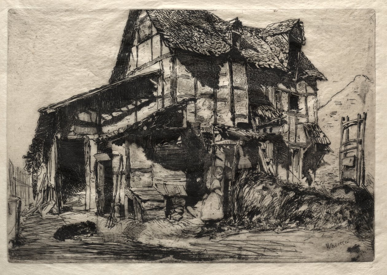 The Unsafe Tenement by James McNeill Whistler