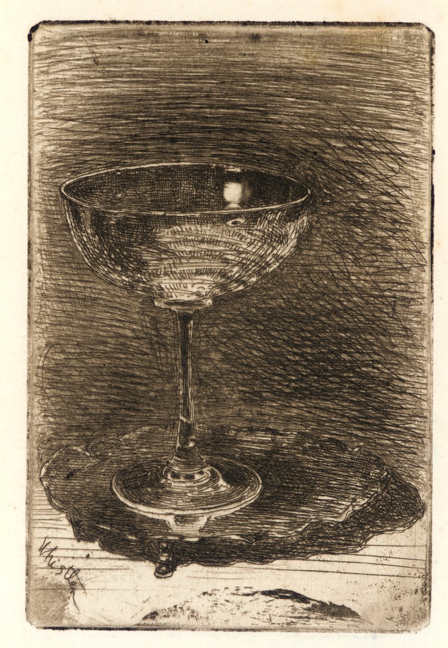 The Wine Glass by James Abbott McNeill Whistler