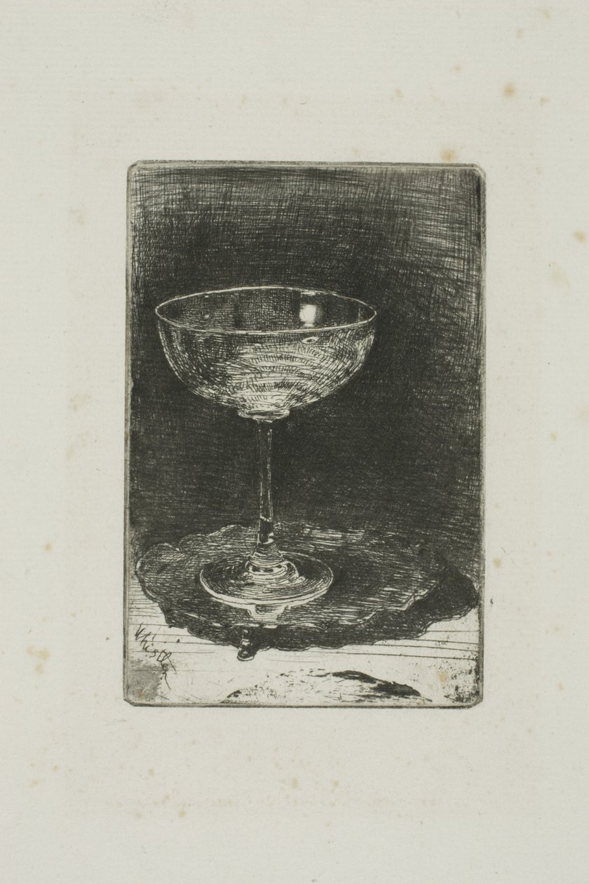 The Wine Glass by James Abbott McNeill Whistler