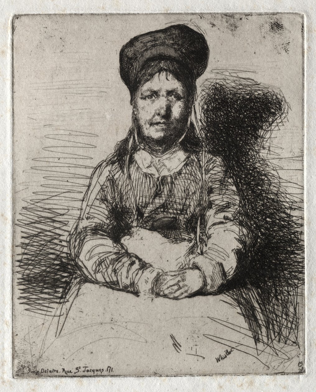 Twelve Etchings from Nature: The Tinsmith by James McNeill Whistler