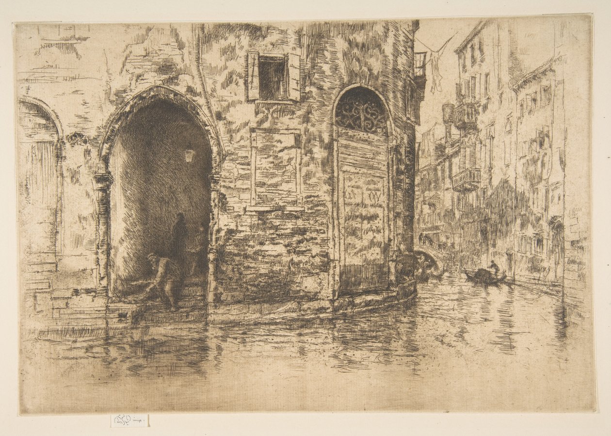 Two Doorways by James McNeill Whistler