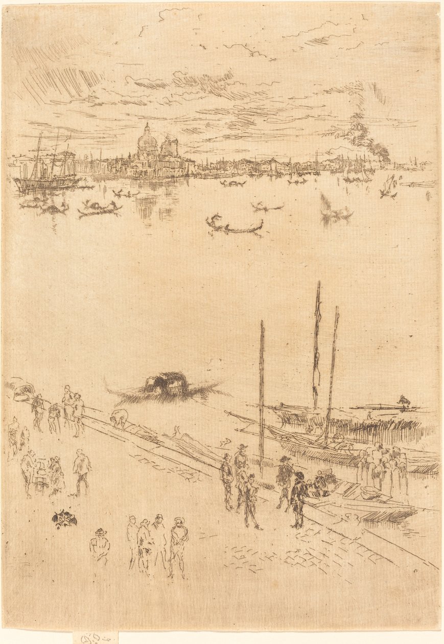 Upright Venice by James Abbott McNeill Whistler