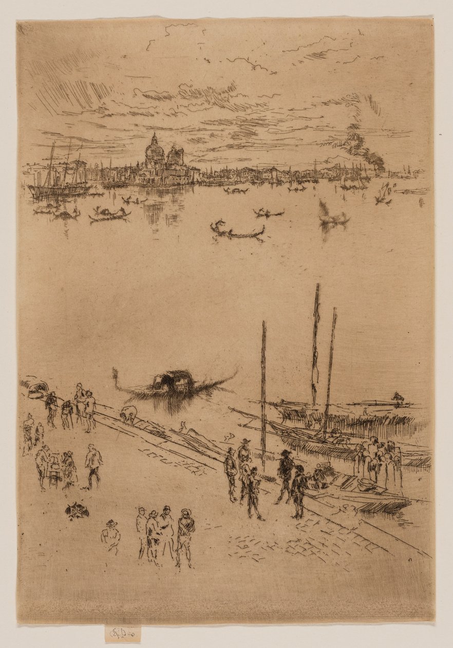 Upright Venice by James Abbott McNeill Whistler