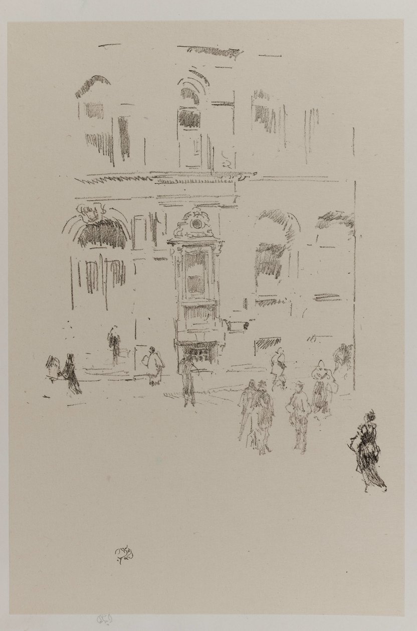 Victoria Club by James Abbott McNeill Whistler
