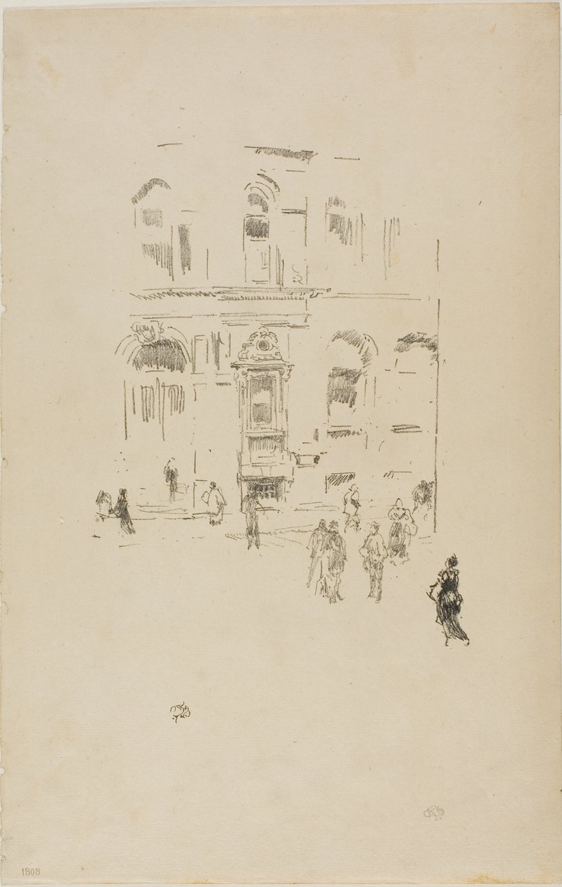 Victoria Club by James Abbott McNeill Whistler