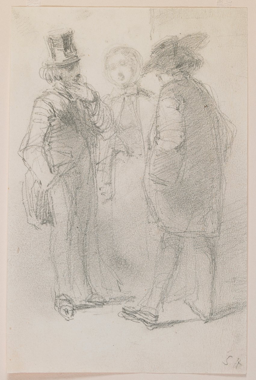 Whistler with Friends by James Abbott McNeill Whistler