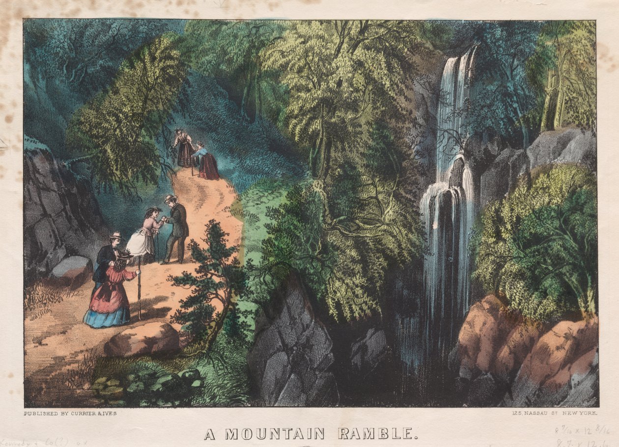 A Mountain Ramble by James Merritt Ives