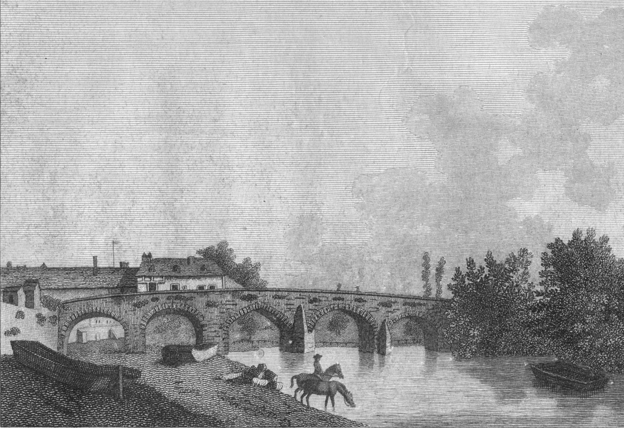 Maidstone Bridge, Kent, 1787 by James Newton
