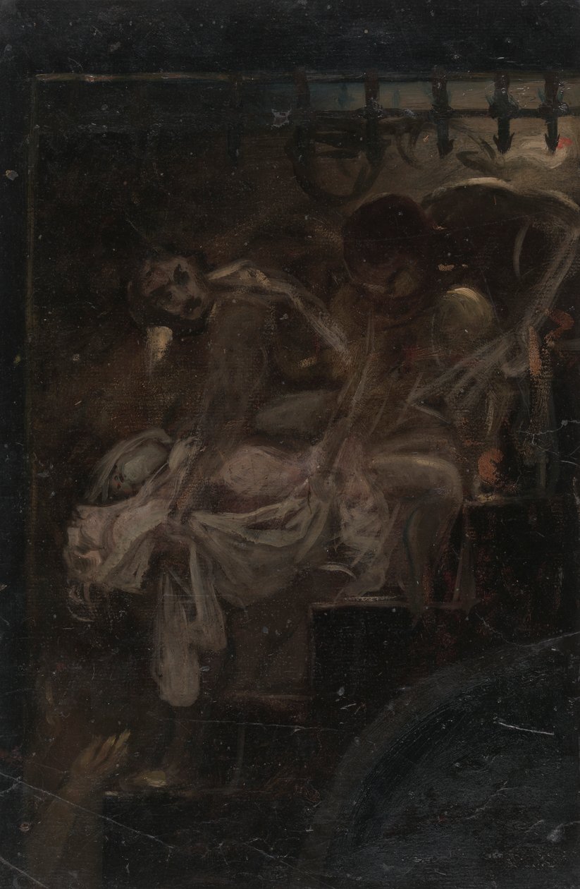 Study for Burying the Royal Children by James Northcote