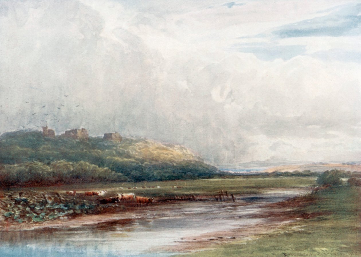 Tutbury Castle by James Orrock