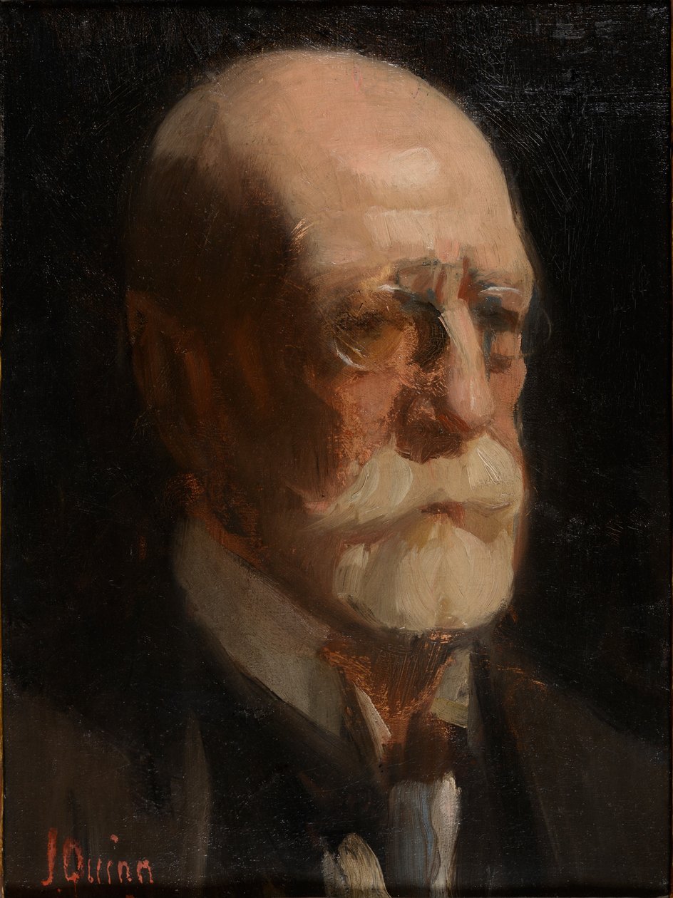 Portrait of a Man with a Beard by James Peter Quinn