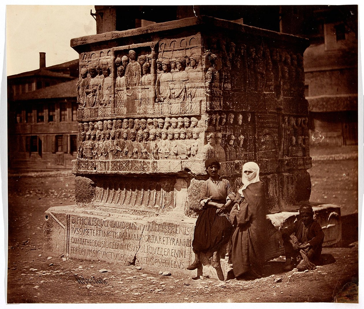 Base of the Obelisk by James Robertson
