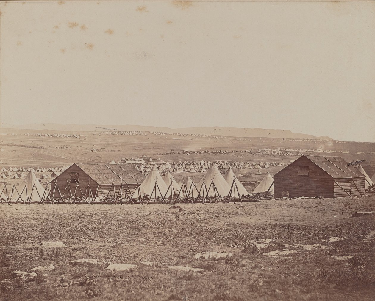 Camp of the 17th Regiment by James Robertson