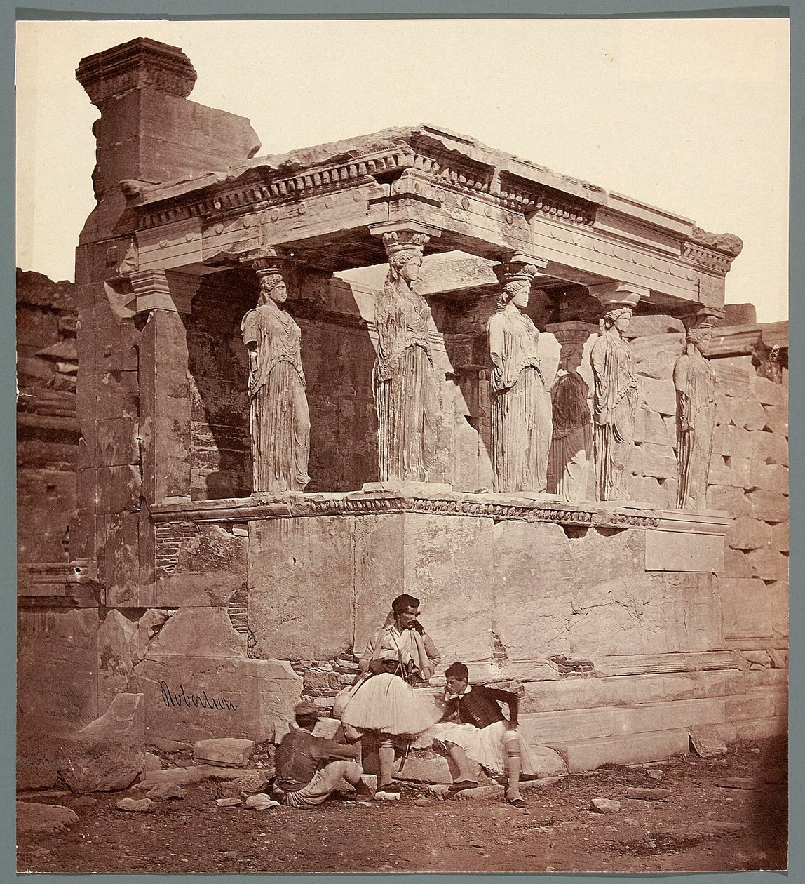 Erechtheion – Temple on the Acropolis in Athens by James Robertson